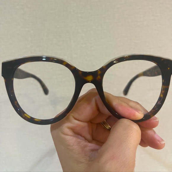 Frame Authentic CHANEL CH5414 Tortoise/Brown Gradient Lens Made In Italy - Picture 1 of 11